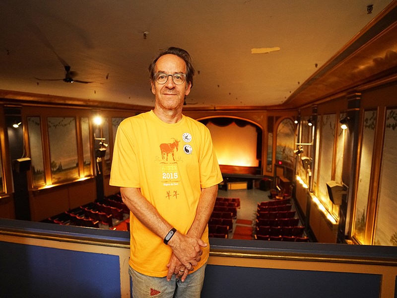 Powell River Film Society executive director Gary Shilling