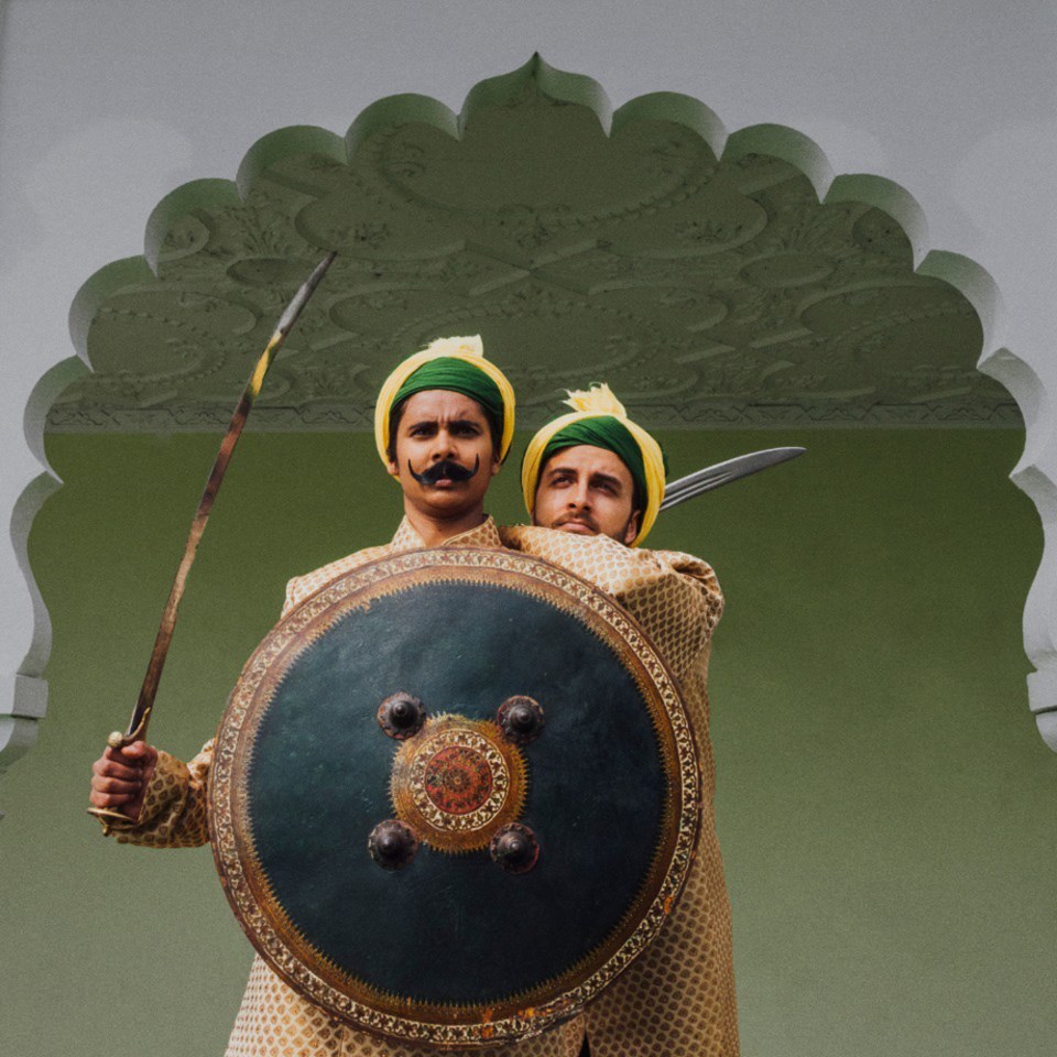 Guards at the Taj