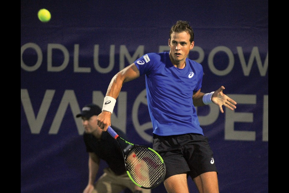 Vasek Pospisil. photo Mike Wakefield, North Shore News