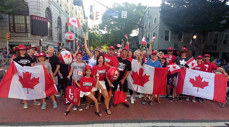Little league parade