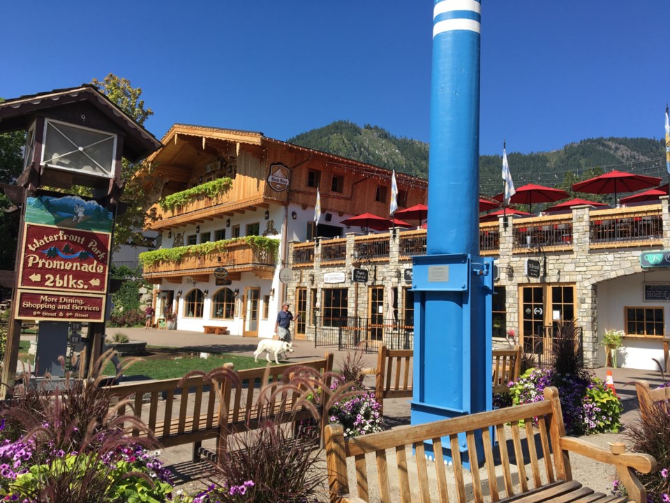 Every building in Leavenworth is done up in Bavarian chalet style. Photo Grant Lawrence