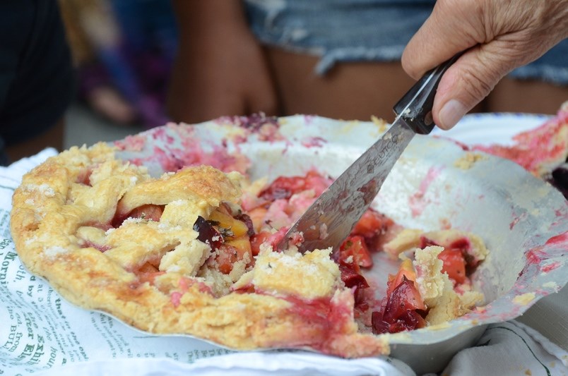 New West Farmers Market pie