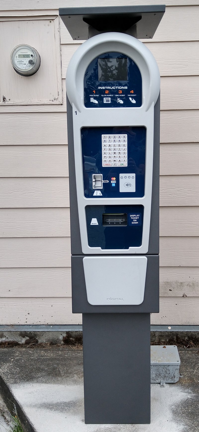 Powell River parking meters