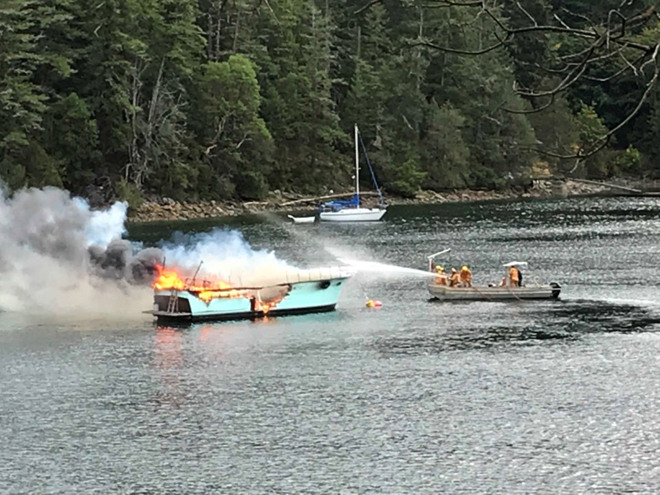 Boat Fire