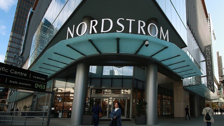 Vancouver's Nordstrom store opened in 2015. Photo Rob Kruyt