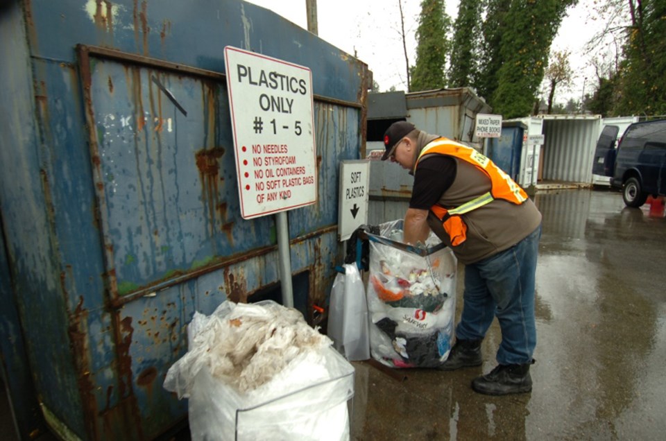 recycling depot, New Westminster