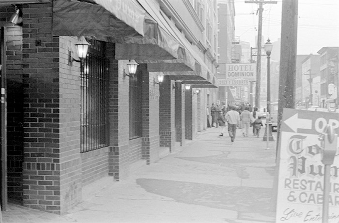 The Town Pump in the 1970s. Photo City of Vancouver Archives COV-S587