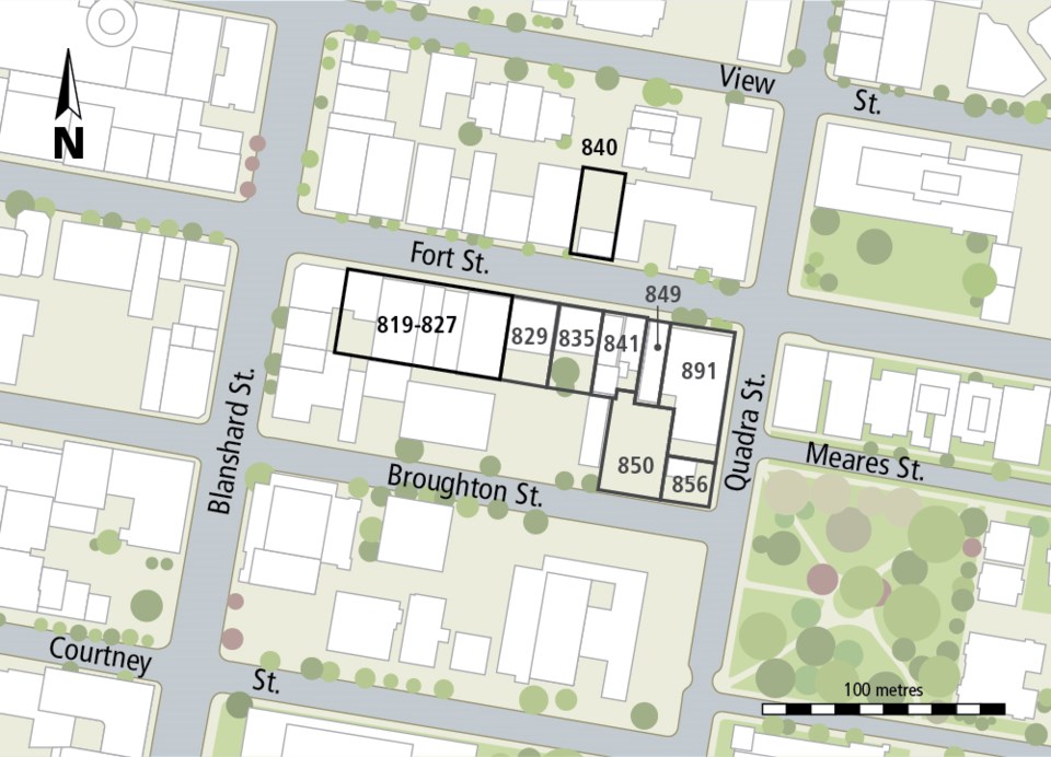 Fort and Broughton Street properties