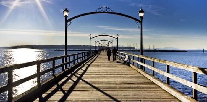 white rock pier