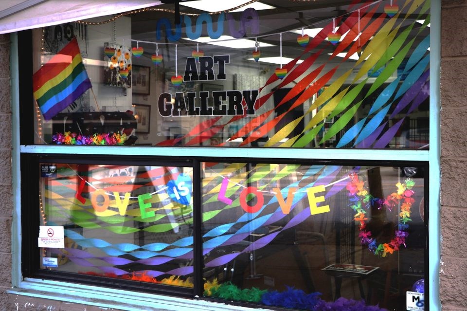 New West dress up their windows to show their pride - New West Record