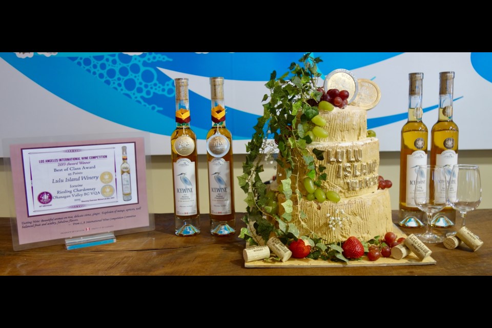 The Gold Medal Winning Lulu Island Icewine.