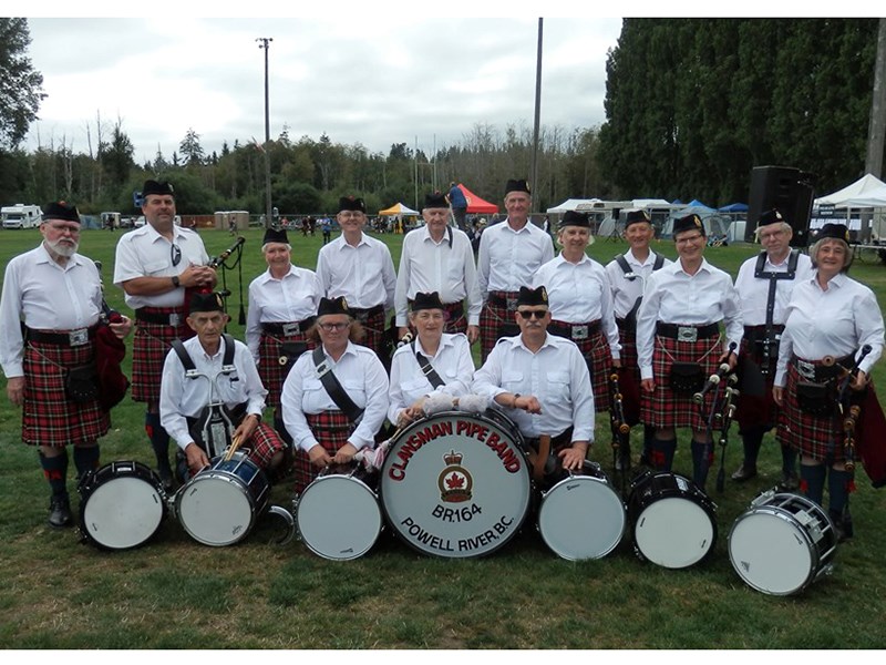 Powell River Clansman Pipe Band