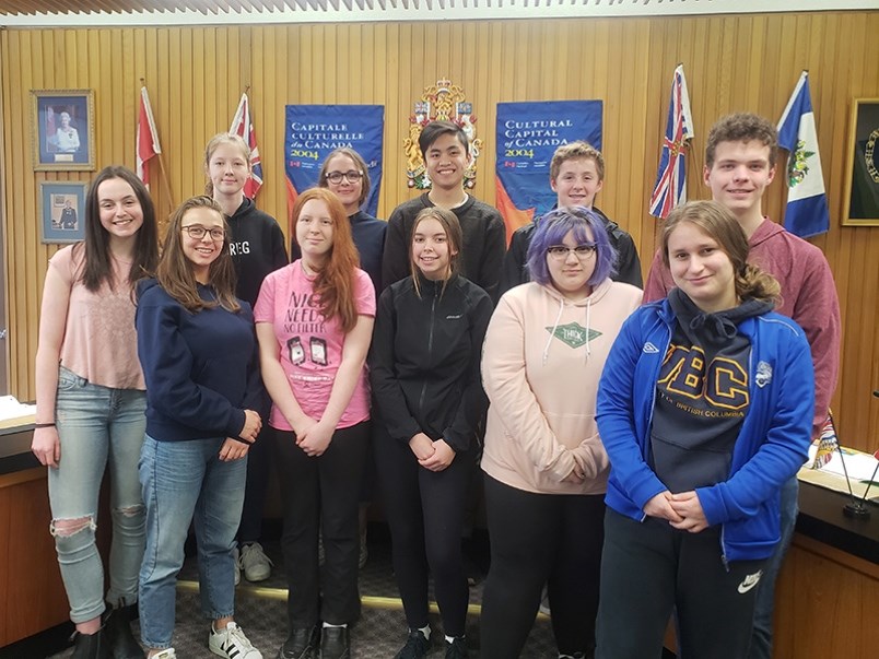 2018/2019 City of Powell River Youth Council