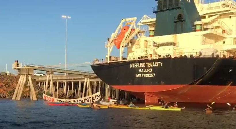 BURANBY trans mountain protest