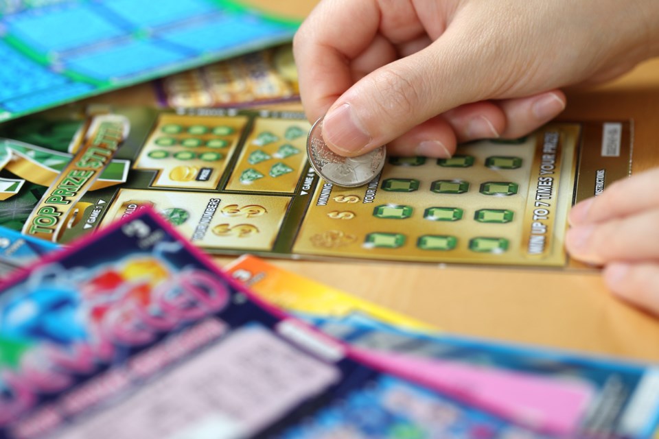 Scratch-and-win tickets are one of BCLC's main revenue generators. Photo iStock