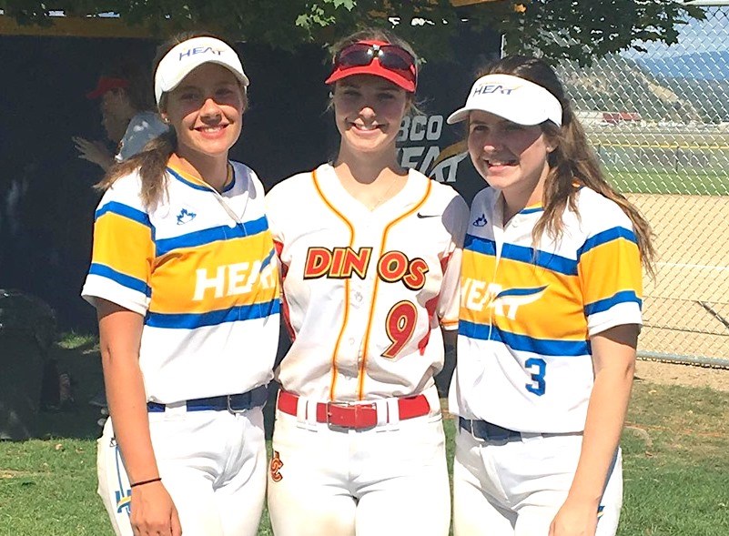 It was a reunion last weekend when UBC Okanagan Heat members Jessica Porter and Harper Gibson squared off against the University of Calgary, featuring Racquel Bennett. All three played for the Western Canadian and Provincial U19 champion Richmond 2000B Islanders this past season.