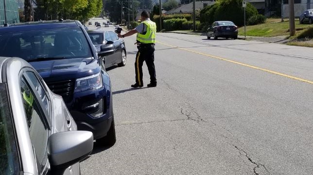 BURNABY rcmp traffic