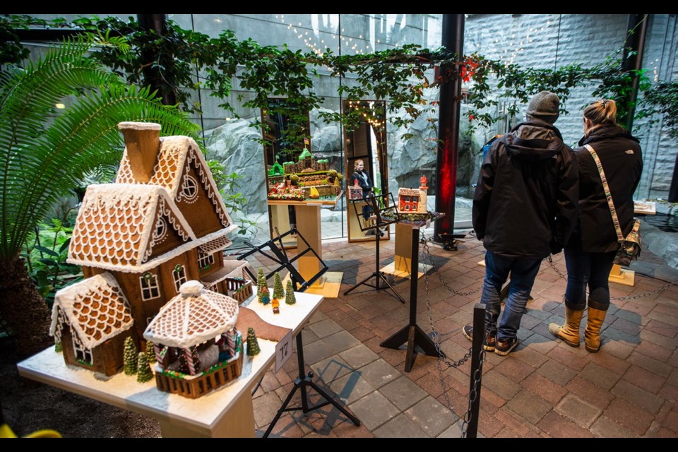 Visitors check out the creations at last year&Otilde;s Gingerbread Showcase fundraiser at the Parkside Hotel and Spa. There are still a few spots available for this year&Otilde;s event, which runs from November to January.