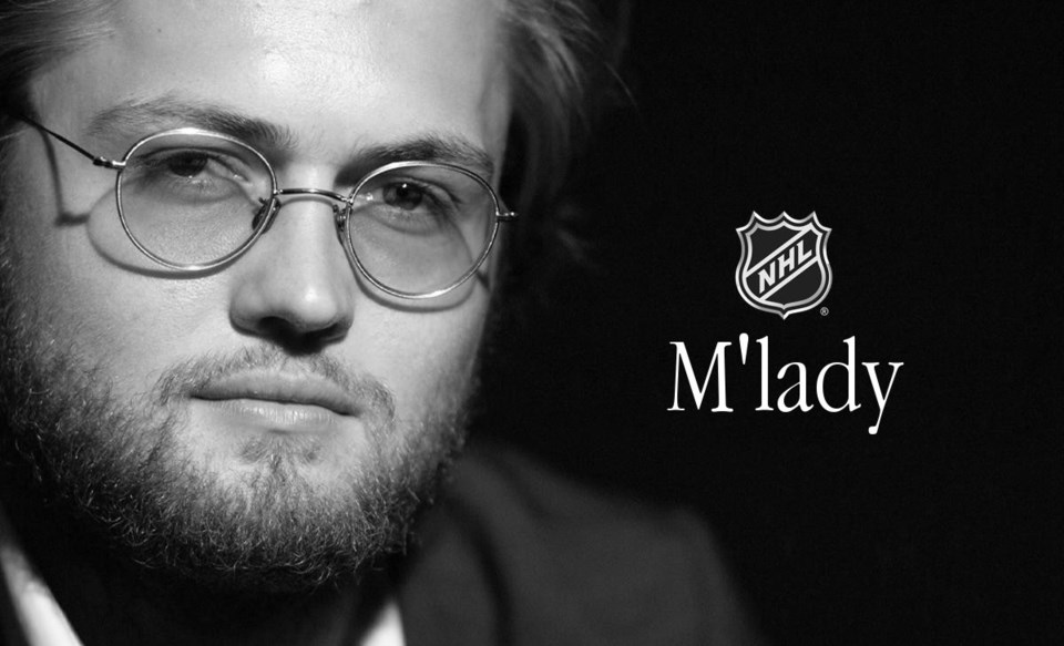 An edited version of William Nylander tweet by @NHL