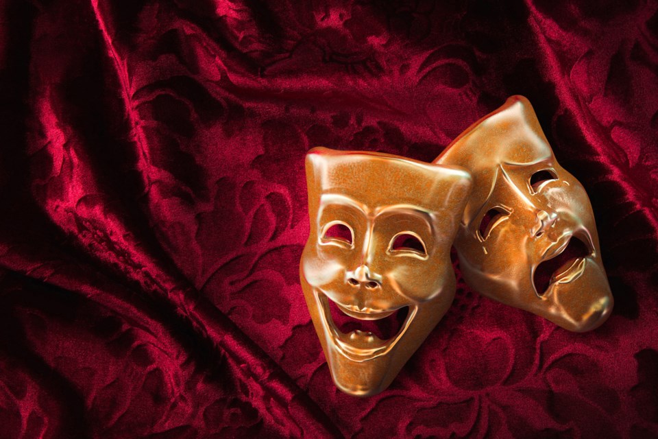 iStock, theatre masks