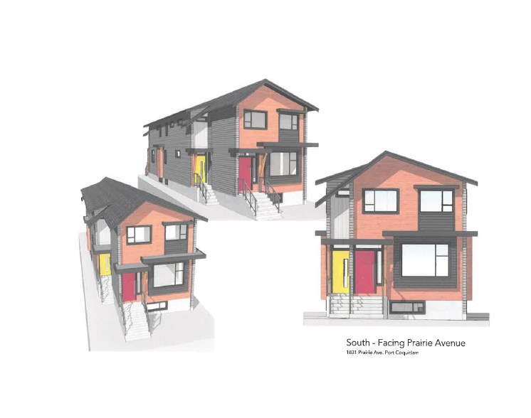 with duplex rendering for 1831 Prairie Ave.