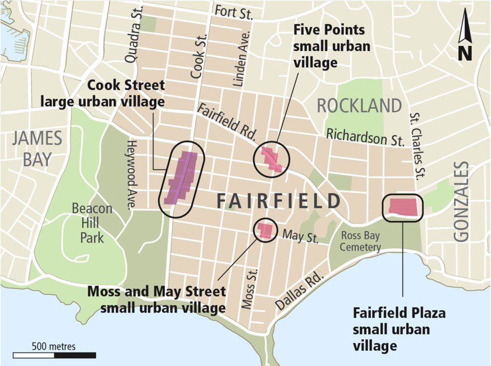 map Fairfield development plan