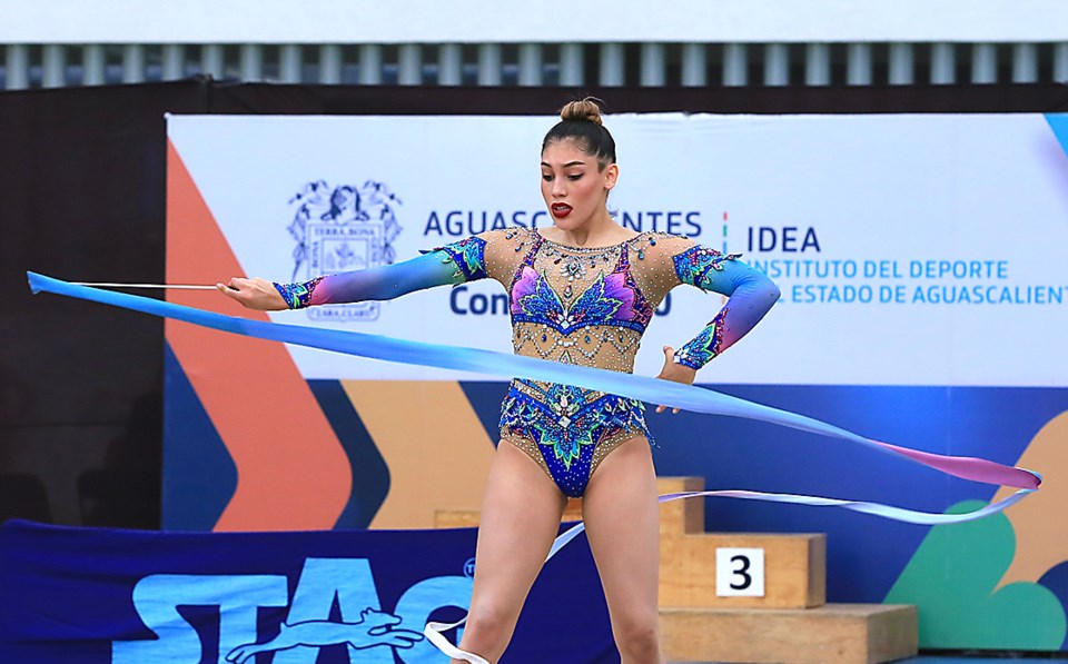 rhythmic gymnast