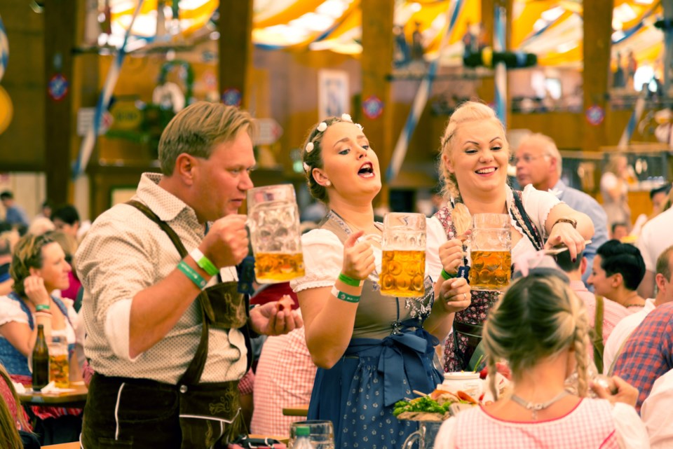 Bavarians at the gate: You don’t have to travel to Munich to enjoy Oktoberfest events. Photo iStock