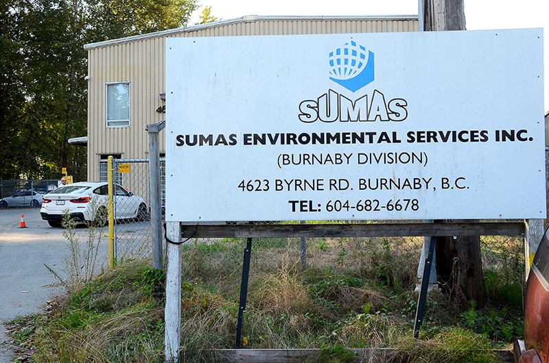 Sumas Environmental, hazardous waste