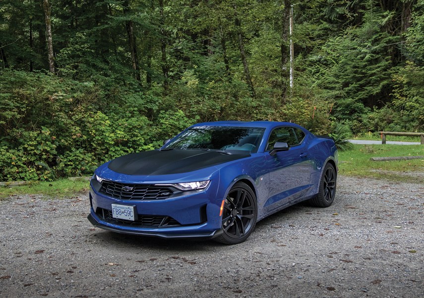 The new Camaro Turbo gets the most out of its four-cylinder engine, providing enough power to rip the turbocharged pony car around a race track. photo supplied Brendan McAleer