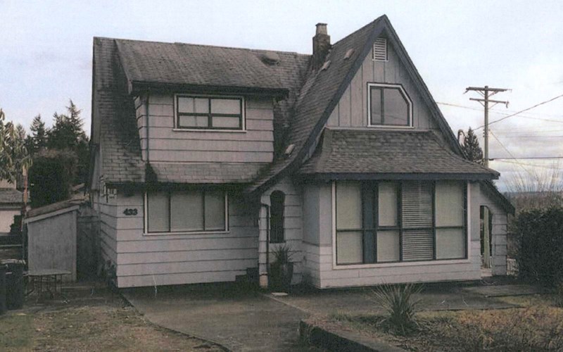 The historic house at 433 Marmont St. in Coquitlam will be retained on the property beside a duplex that will be built there.