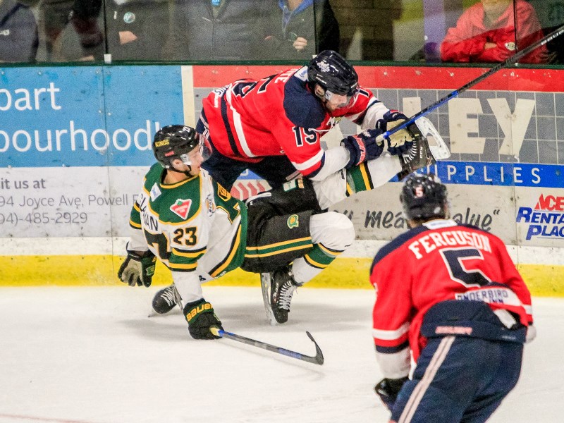 Powell River Kings forward Levi Glasman