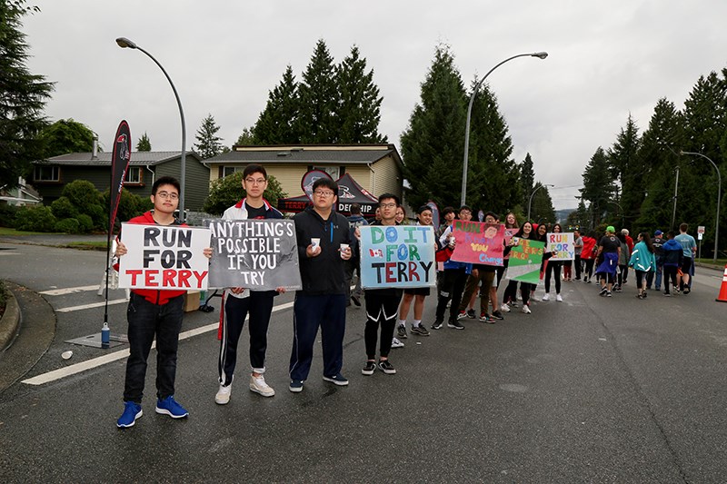 Images from the Terry Fox Hometown Run.
