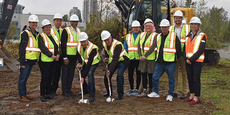 South Burnaby Arena Breaks Ground