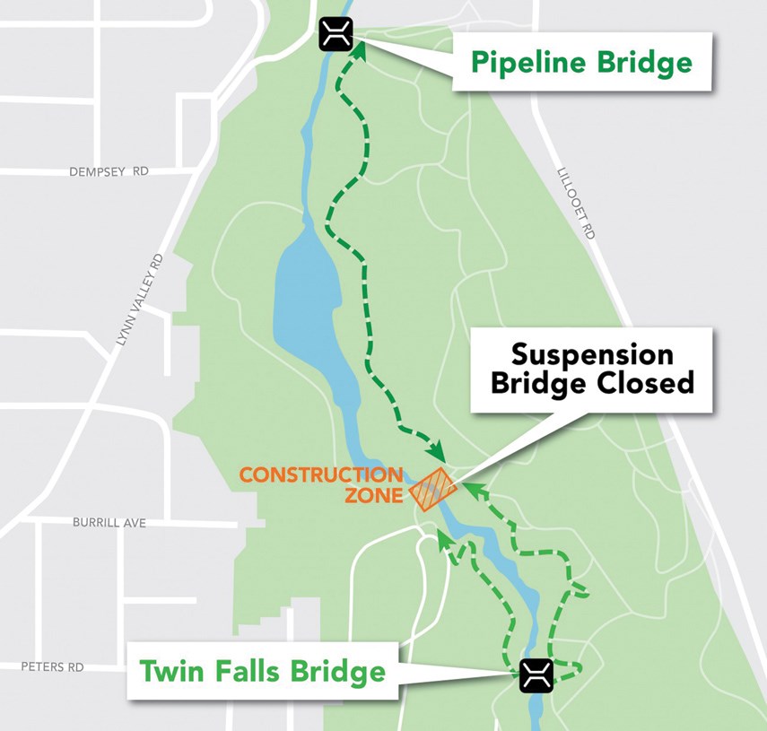 lynn canyon detour