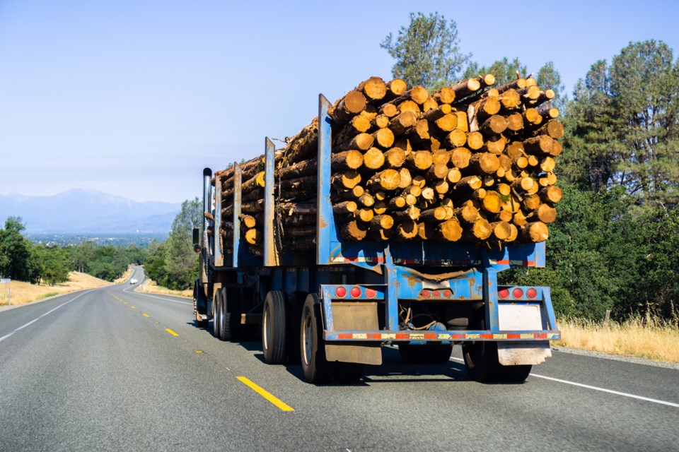 logging truck