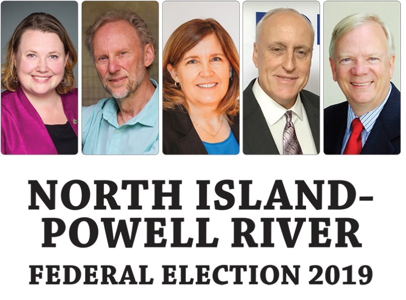 North Island-Powell River federal election candidates