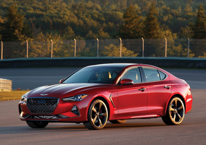 The Genesis G70 is a great-looking car that combines sporty performance with plenty of luxury, providing great value when compared to other more expensive and established rivals. photo supplied