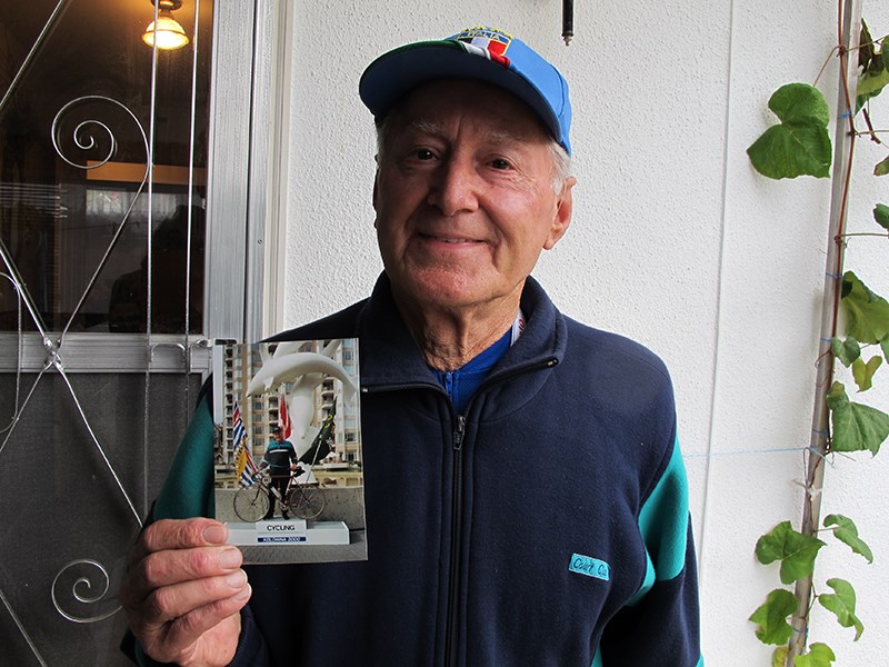 FINAL RACE: Reg Cisilino ended his competitive cycling career where it began 19 years ago, in Kelowna, BC. Cisilino attended the BC 55+ Games from September 10 to 14, and won three bronze medals in cycling. Vanessa Bjerreskov photo