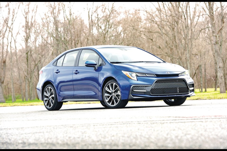 The SE is the image car for the Corolla brand, with its extra trim and 18-inch alloy wheels. It also gets the more powerful four-cylinder engine.