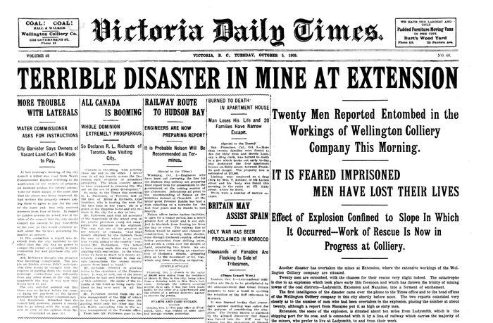 Oct. 5, 1909, Extension Mine