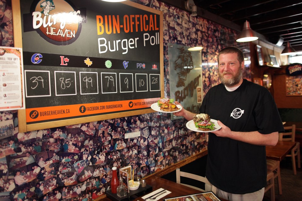 Burger Heaven burger poll