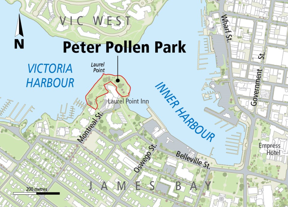 Peter Pollen Park map