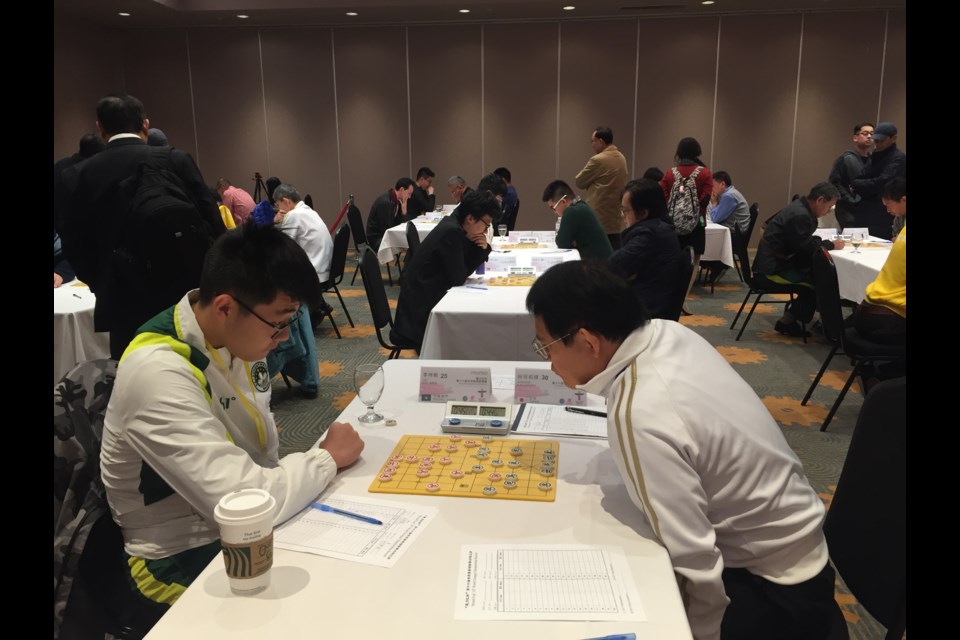 Chinese chess is a very popular pastime in China. Nono Shen photo