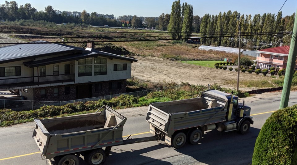 dump truck south burnaby