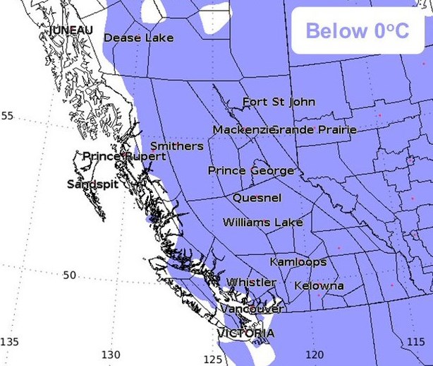 Weather map
