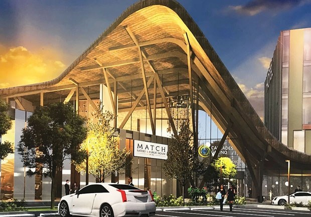 The $70-million Cascades Casino Delta will include 500 slot machines, 24 gaming tables, three restaurants and a 124-room hotel.