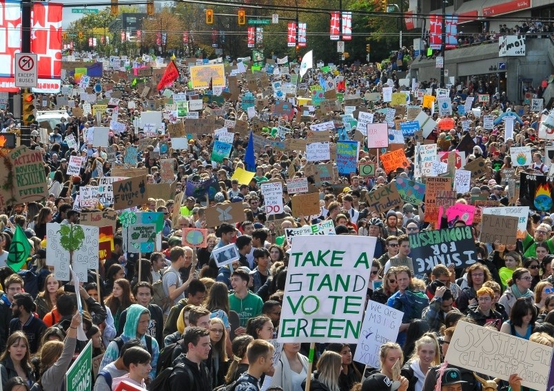 Climate change has emerged as one of the top issues in this month's federal election, as evidenced b