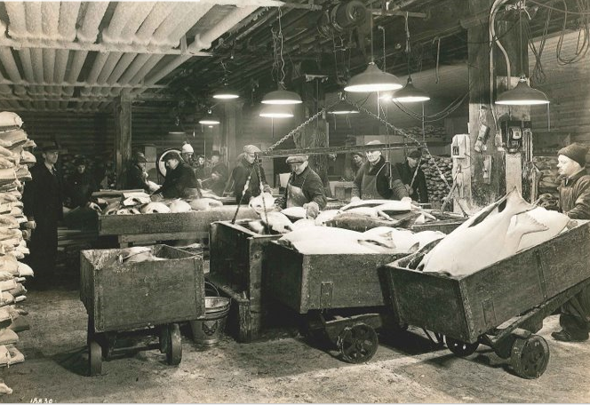 Richmond-based Gold Seal is celebrating its 100th birthday. Shown here: Workers at the company's Vancouver plant in the early 1900s. Submitted photo