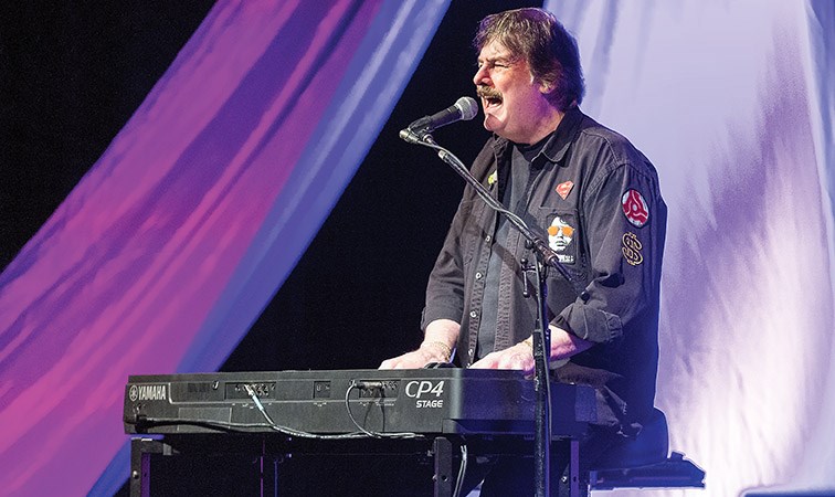 Canadian music legend Burton Cummings performs to a sold-out crowd at Vanier Hall on Friday evening. Citizen Photo by James Doyle